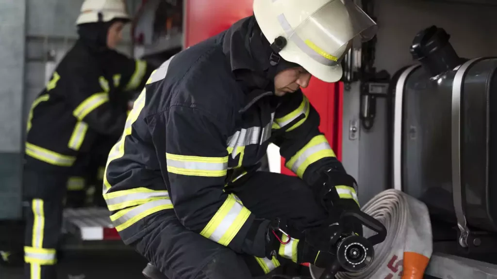 Пожаротушение в условиях работы с жидким азотом